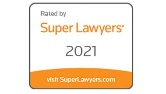 Rated by Super Lawyers 2021